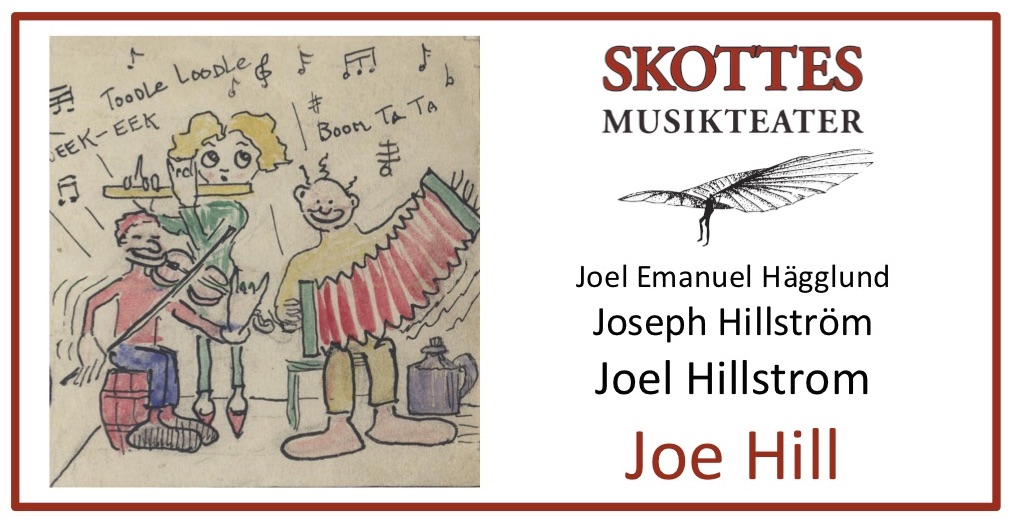 musikanter- teckning av Joe Hill